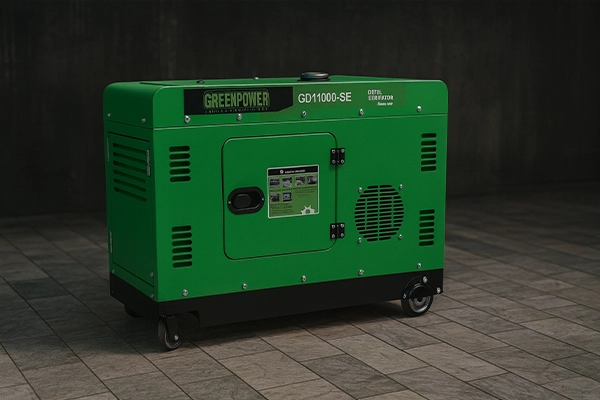 تصویر موتور برق دیزلی برای آشنایی با ظاهر آن و درک تفاوت آن با موتور برق بنزینی