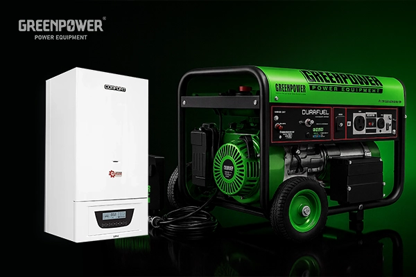موتور برق گازی گرین پاور یک موتور برق مناسب برای پکیج و شوفاژ است.