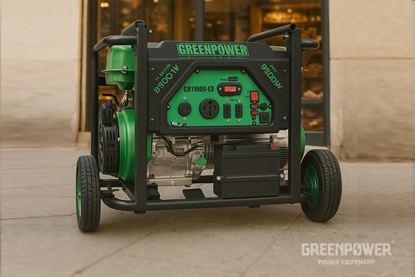 موتور برق بنزینی گرین پاور یکی از موتور برقهای مناسب برای نانوایی است.