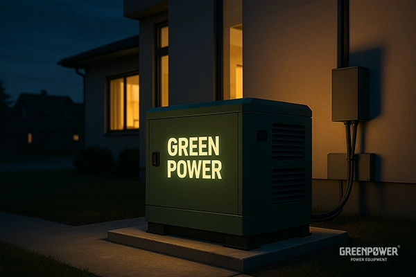 تصویری از یک ژنراتور استندبای برای آشنایی با ظاهر آن.