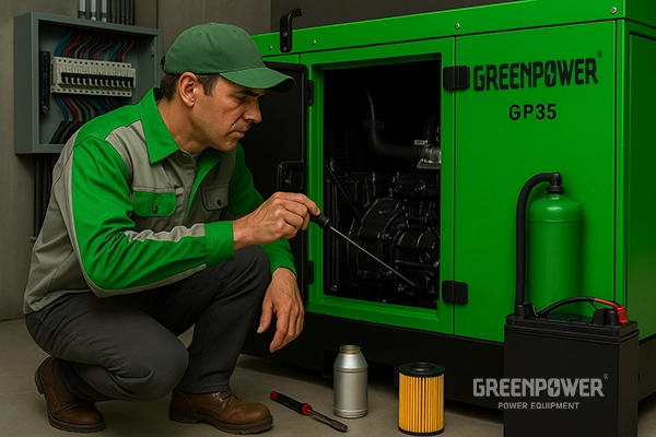 افت توان خروجی و نوسانات ولتاژ ژنراتور گازسوز باید برای تعمیر و نگهداری بررسی شوند.